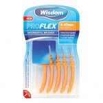 Wisdom Pro Flex Interdental Brushes 0.45mm Orange Pack of 5
