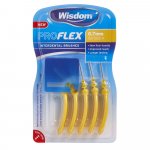 Wisdom Pro Flex Interdental Brushes 0.7mm Yellow Pack of 5