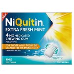 Niquitin Extra Fresh Mint Gum 4mg Pack of 200