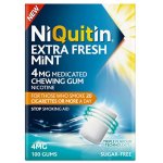 Niquitin Extra Fresh Mint Gum 4mg Pack of 100