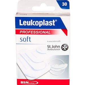 Leukoplast Professional Soft Plasters Pack of 30