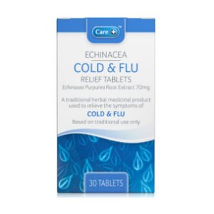 Care Echinacea Cold & Flu Relief Tablets Pack of 30