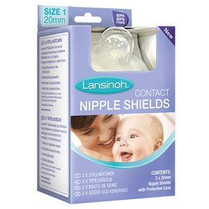 Lansinoh Сontact Nipple Shields Size 1 20mm Pack of 2