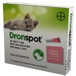 Drontal Dronspot Spot-On Solution for Small Cats Pack of 2
