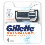Gillette SkinGuard Sensitive Razor Blades Pack of 4