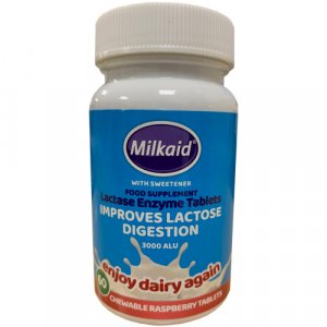Milkaid Lactase Enzyme Tablets Pack Of 60