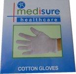 Medisure Cotton Gloves Medium