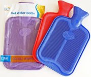Double Ribbed Hot Water Bottle