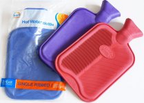 Single Ribbed Hot Water Bottle