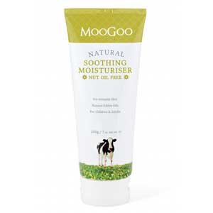 MooGoo Natural Soothing Moisturiser Nut Oil Free 200g