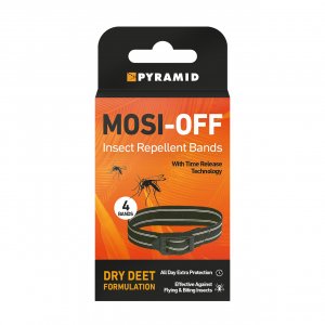 Pyramid Mosi-Off Insect Repellent Bands Pack of 4