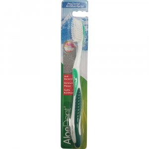 Aloe Dent ProDental Antibacterial Toothbrush Green