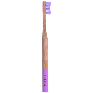 F.E.T.E Soft Bamboo Toothbrush Purple