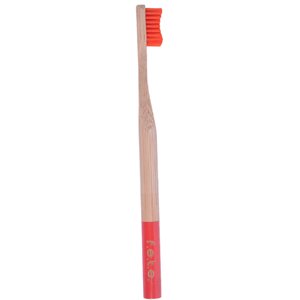 F.E.T.E Medium Bamboo Toothbrush Red