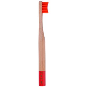 F.E.T.E Soft Children's Bamboo Toothbrush Energetic Red