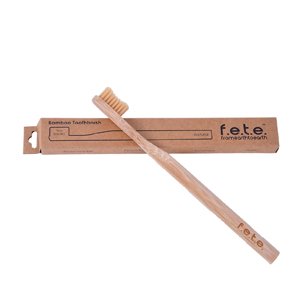 F.E.T.E Firm Bamboo Toothbrush Natural
