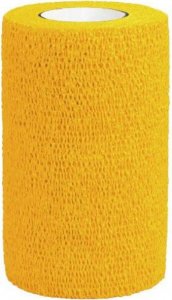 3M Vetrap Equine Cohesive Bandage Gold 10cm