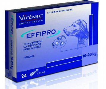 Effipro Spot On Medium Dog 10 - 20kg Pack of 24