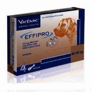 Effipro Spot On XL Dog 40 - 60kg Pack of 4