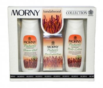 Morny Nature's Sandalwood 3 Piece Gift Set