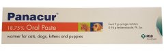 Panacur 18.75% Oral Paste Syringe 5g