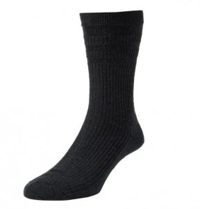 Solesee Softop Diabetic Socks Black One Pair Size 6 - 11