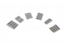 Qualicare Blue Detectable Assorted Plasters 5 Sizes Pack of 100