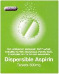 Aspirin Dispersible 300mg Tablets Pack of 32