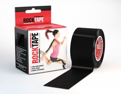 RockTape Black 5cm x 5m Kinesiology Tape