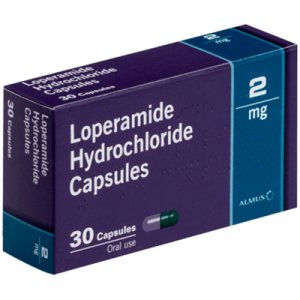 Loperamide Hydrochloride 2mg Capsules Pack of 30