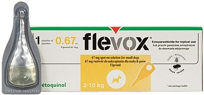 Flevox Spot on Small Dog 2 - 10kg 0.67ml