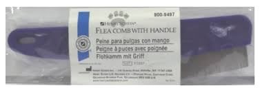 Henry Schein Flea Comb with Handle